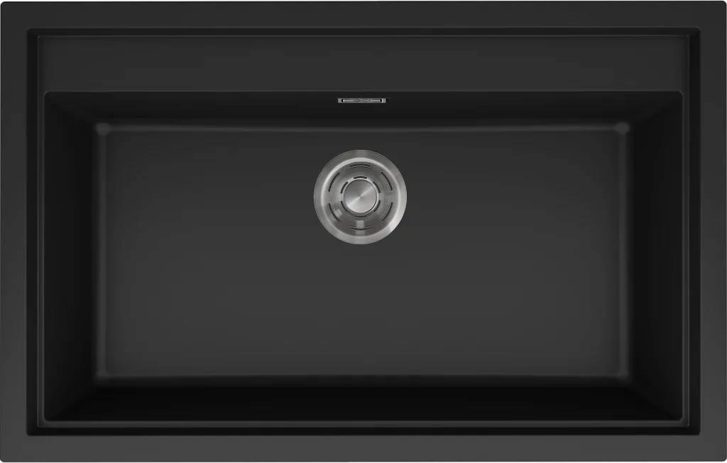 ELLECI- Mosogatótálca Sintesi 130 Keratek K86 Black inox tartozékokkal