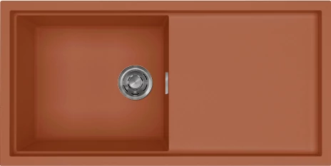 ELLECI - Mosogatótálca Sintesi 480 K83 Cavern Clay inox tartozékokkal
