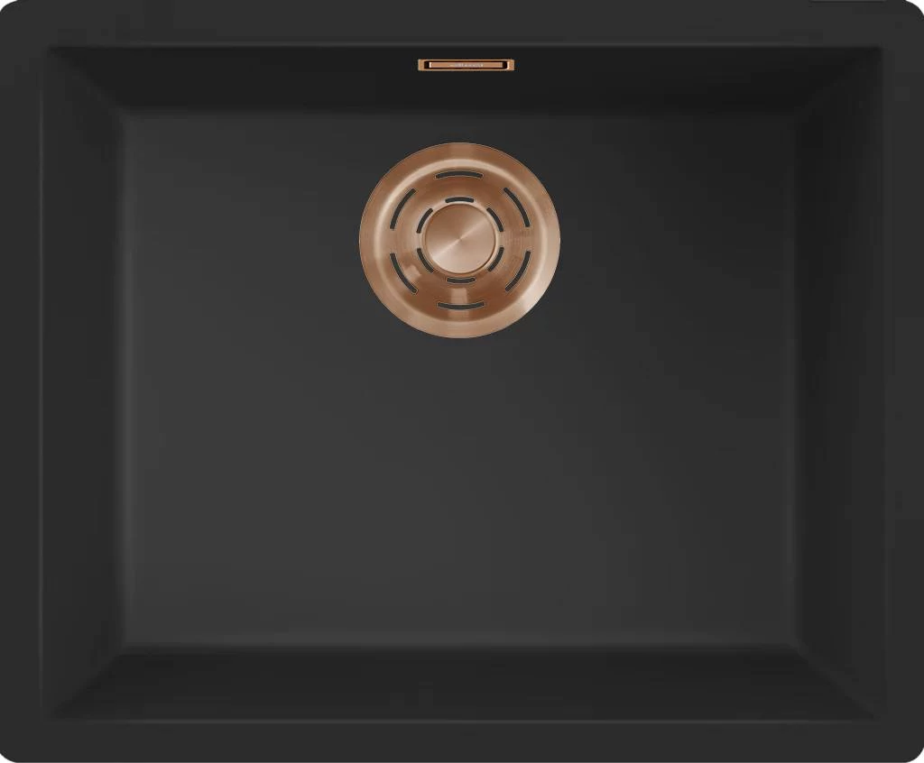 ELLECI- Mosogatótálca Zen-F 105 Keratek K86 Black bronz tartozékokkal