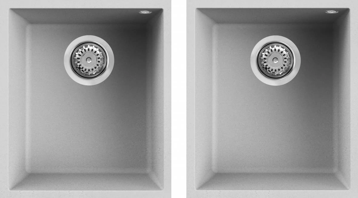 ELLECI - Mosogatótálca Quadra 200 M79 aluminium munkalap alá szerelhető