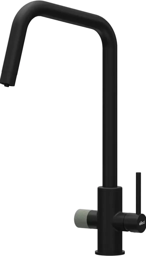 ELLECI- Csaptelep Flamingo pure matt fekete+K82 Sage