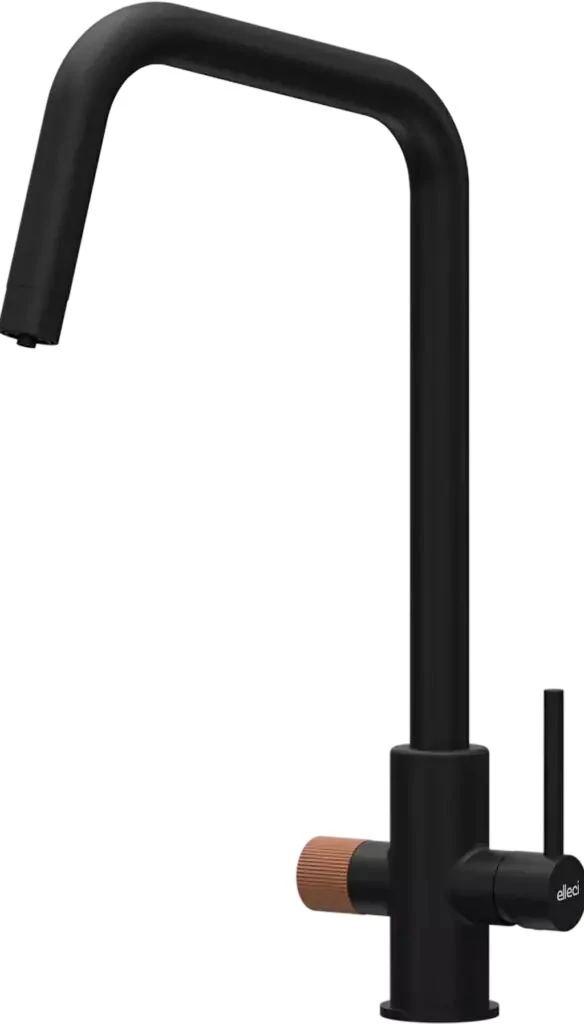 ELLECI- Csaptelep Flamingo pure matt fekete+K83 Clay