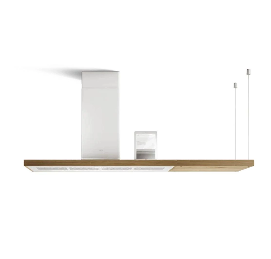 Elica -Páraelszívó BIO ISLAND WH/A/120X53 ROVERE alu zsírfilter