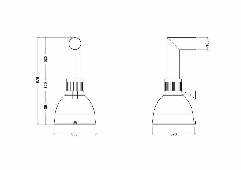 KDESIGN - Páraelszívó K124-W T600 titanium