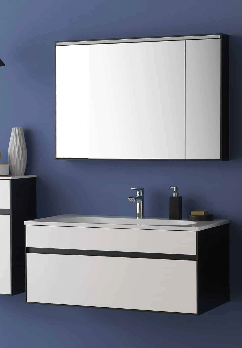 KOLPA SAN Donna TOD 60 tükrös szekrény LED világítással, kapcsolóval, konnektorral BE/beige