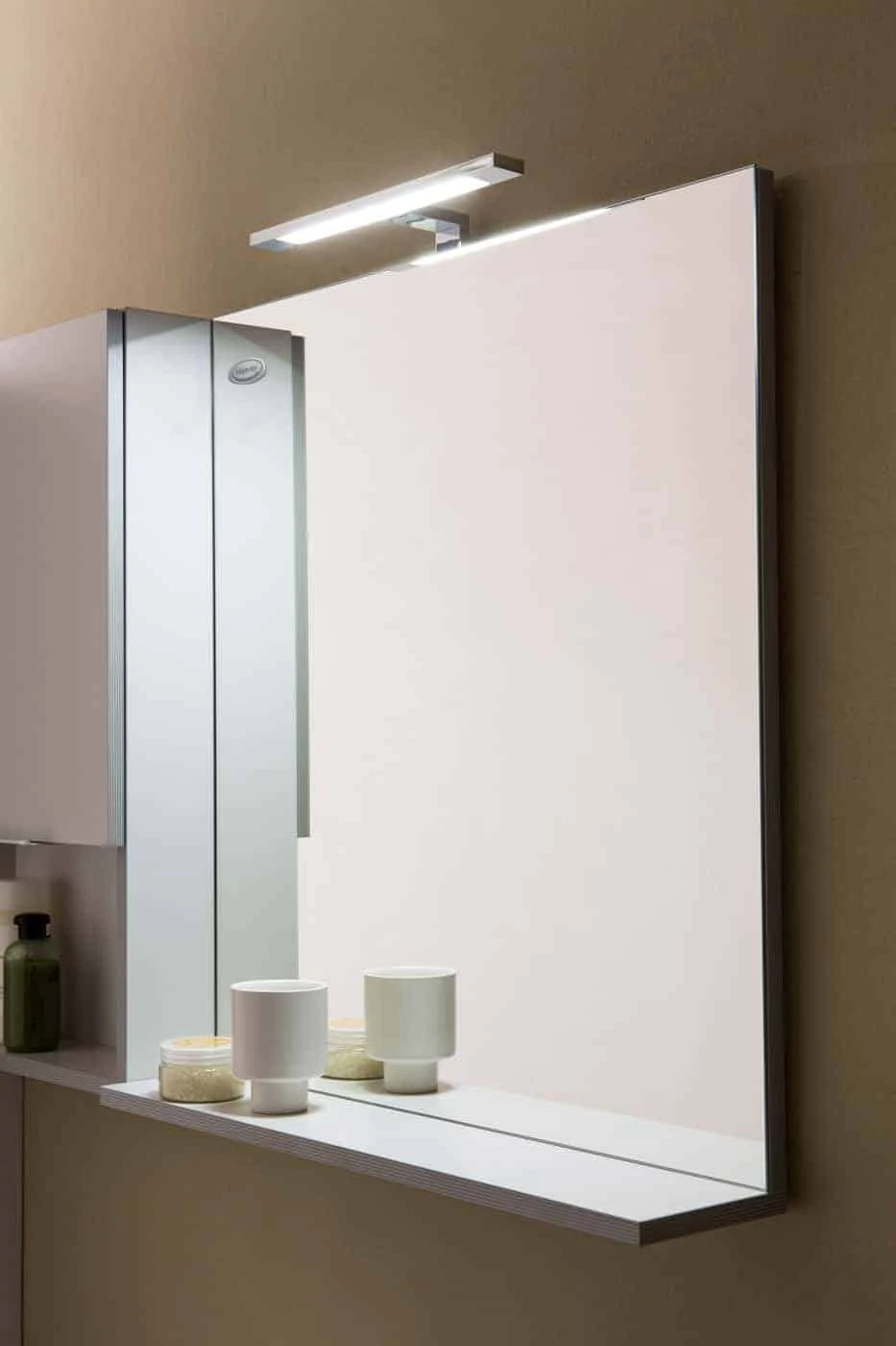 KOLPA SAN LANA OGL 80 tükör polccal GRAY/szürke
