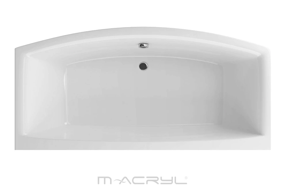 M-ACRYL Relax különleges akril kád 190x90 + Ajándék kádláb és peremrögzítő