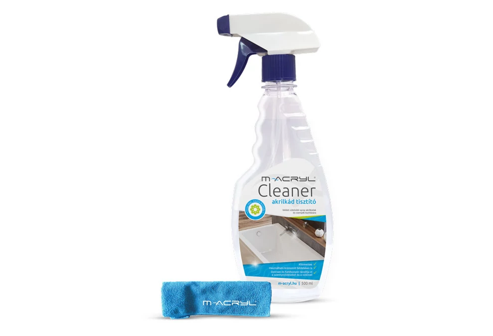 M-ACRYL M-Acryl Cleaner akrilkád tisztítószer ajándék törlőkendővel