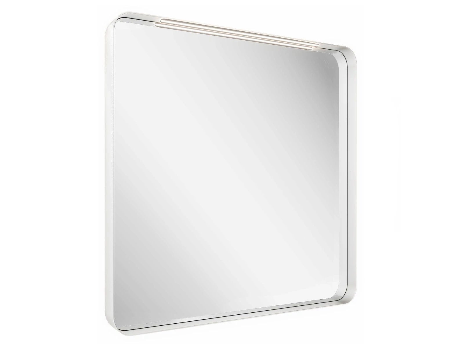RAVAK Strip 80x70 fürdőszobai tükör világítással, fehér