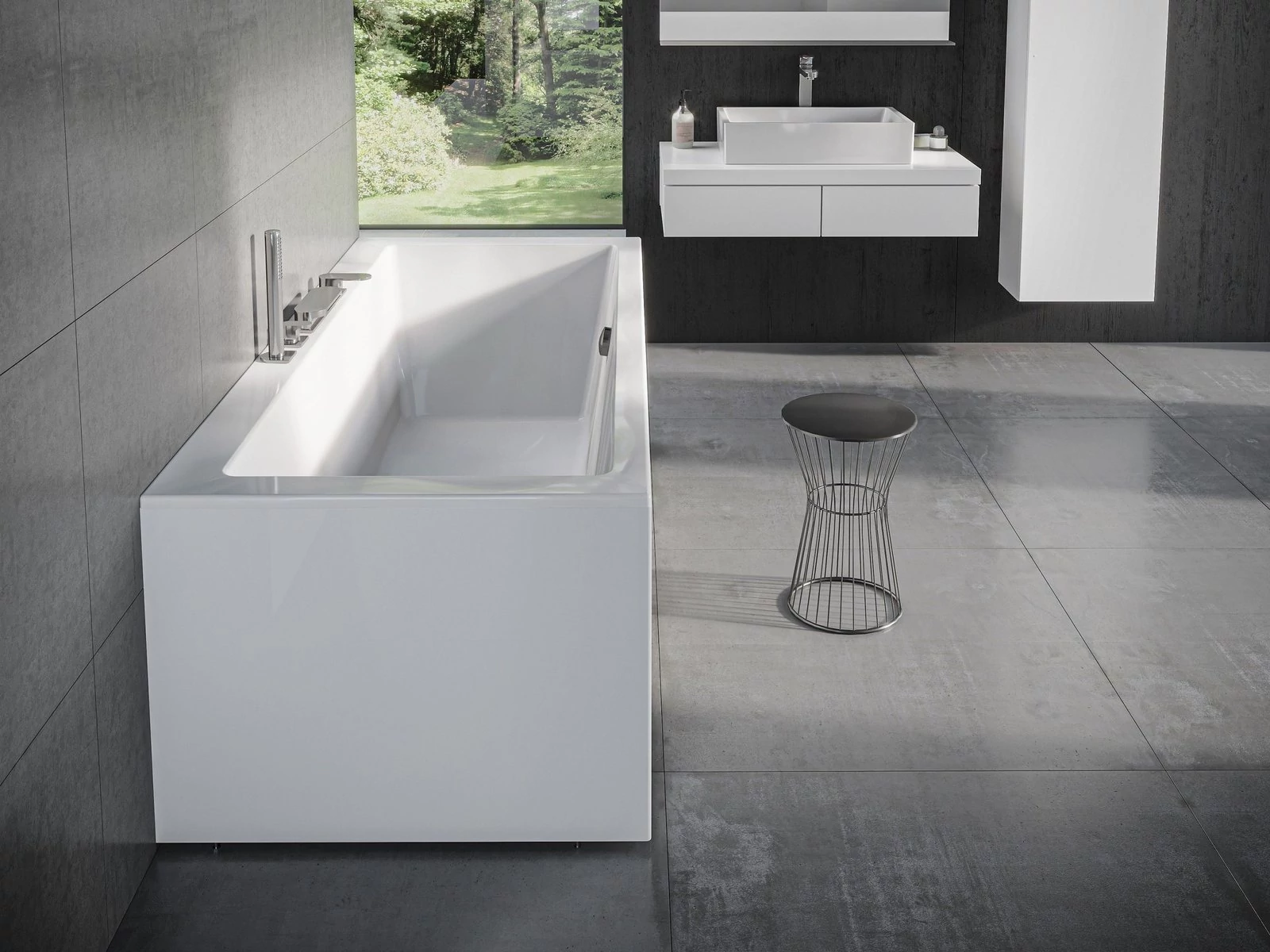 RAVAK Oldallap MDF 70 B fehér
