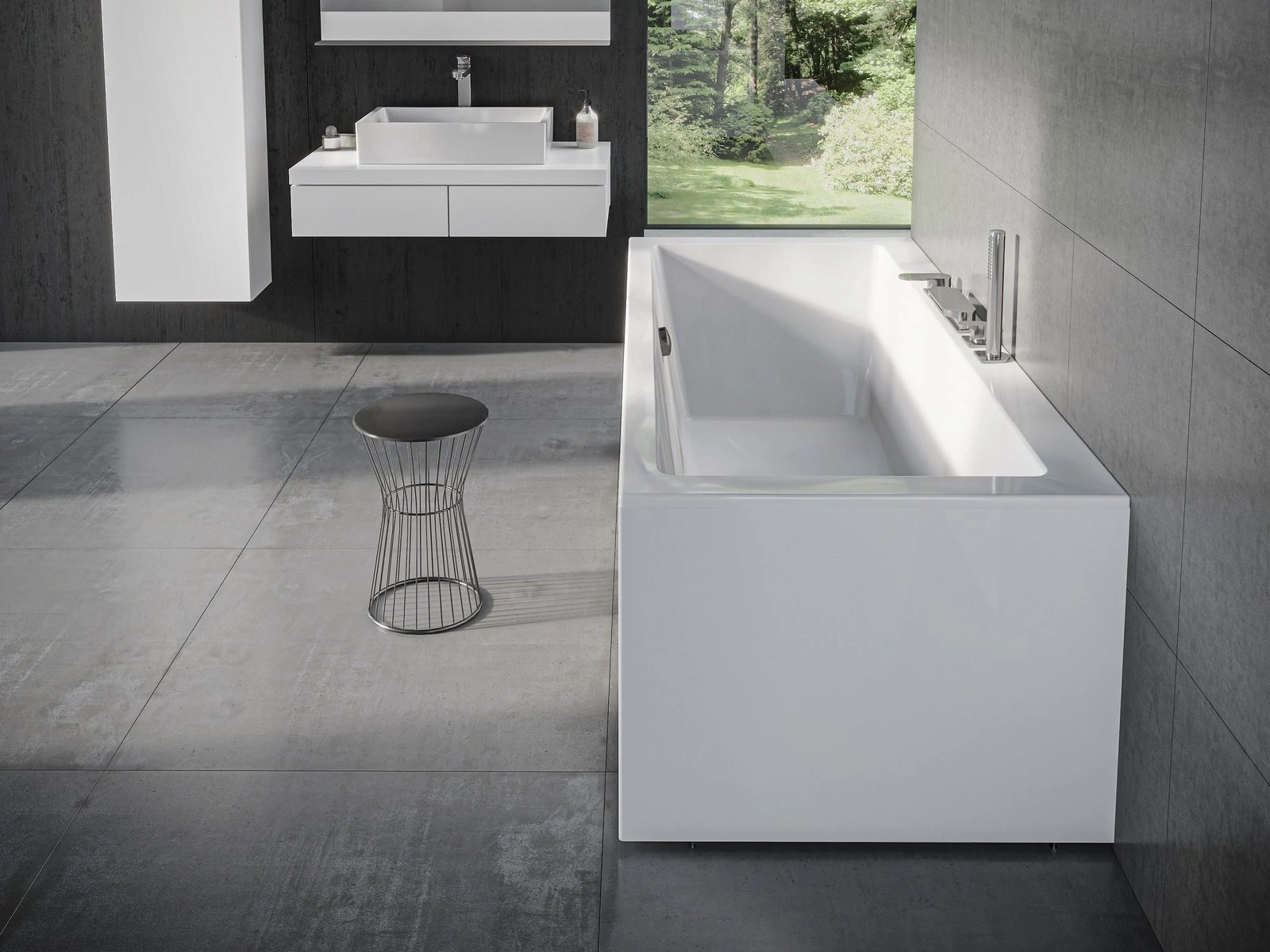 RAVAK Oldallap MDF 70 J fehér