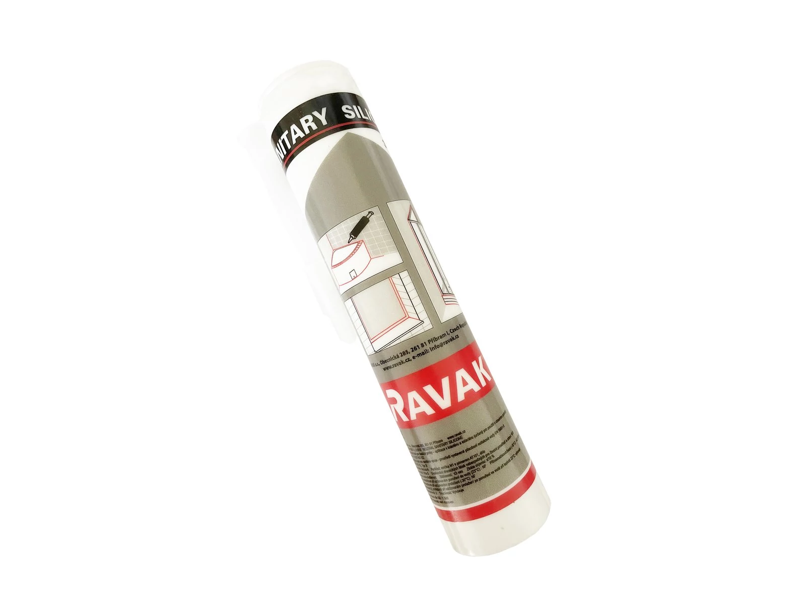 RAVAK Szilikon 310ml (fehér) - RAVAK Professional