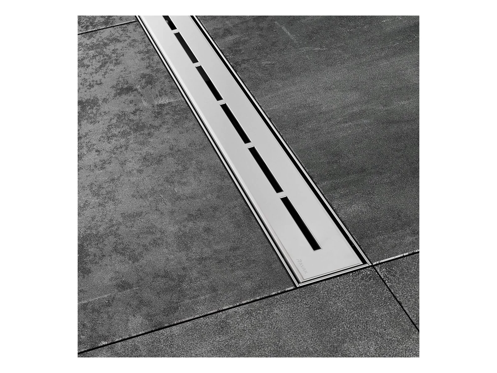 RAVAK OZ RAVAK Runway 950 zuhanyfolyóka rozsdamentes acél