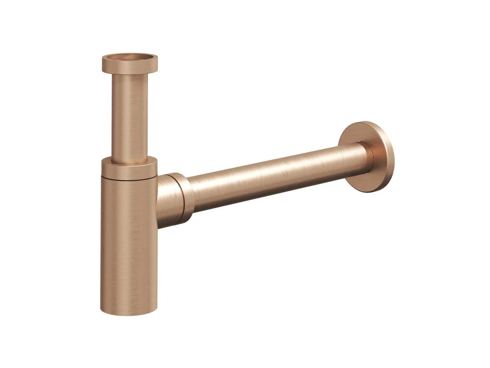RAVAK Krómozott teleszkópos mosdószifon Rose Gold Brushed