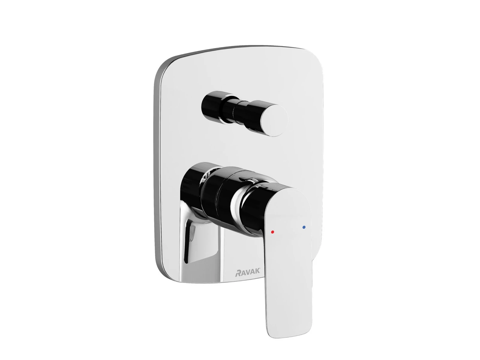 RAVAK Classic falba süllyesztett csaptelep váltóval CL.065.00CR, króm, R-boxhoz