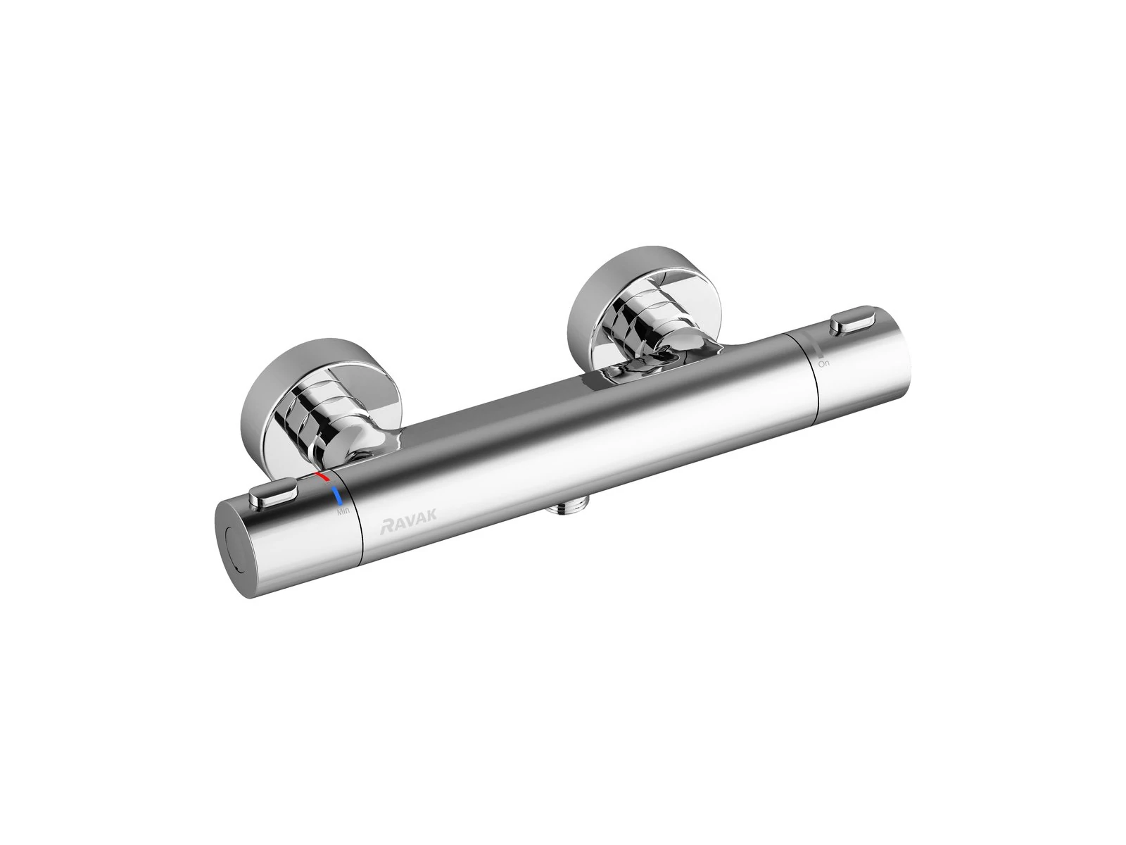 RAVAK Termo 300 termosztátos fali zuhanycsaptelep 150 mm TE 033.00CR, króm