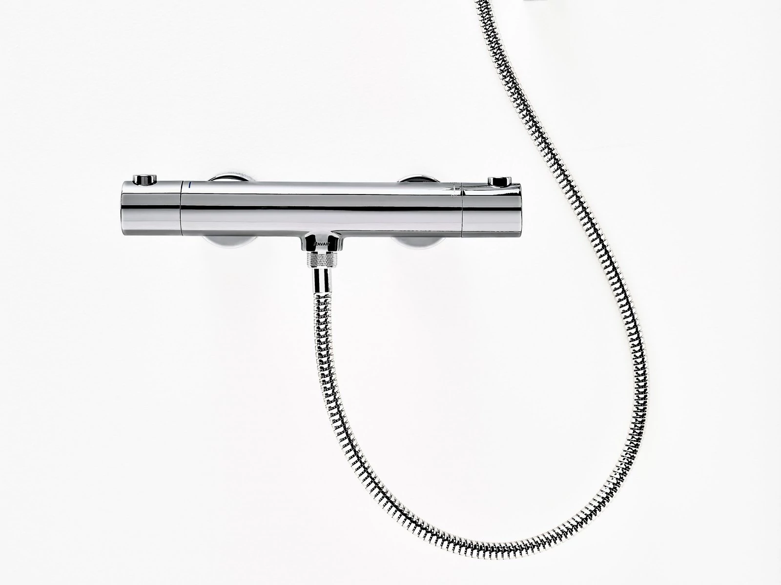 RAVAK Puri termoszátos fali zuhanycsaptelep 150 mm PU 033.00CR, króm