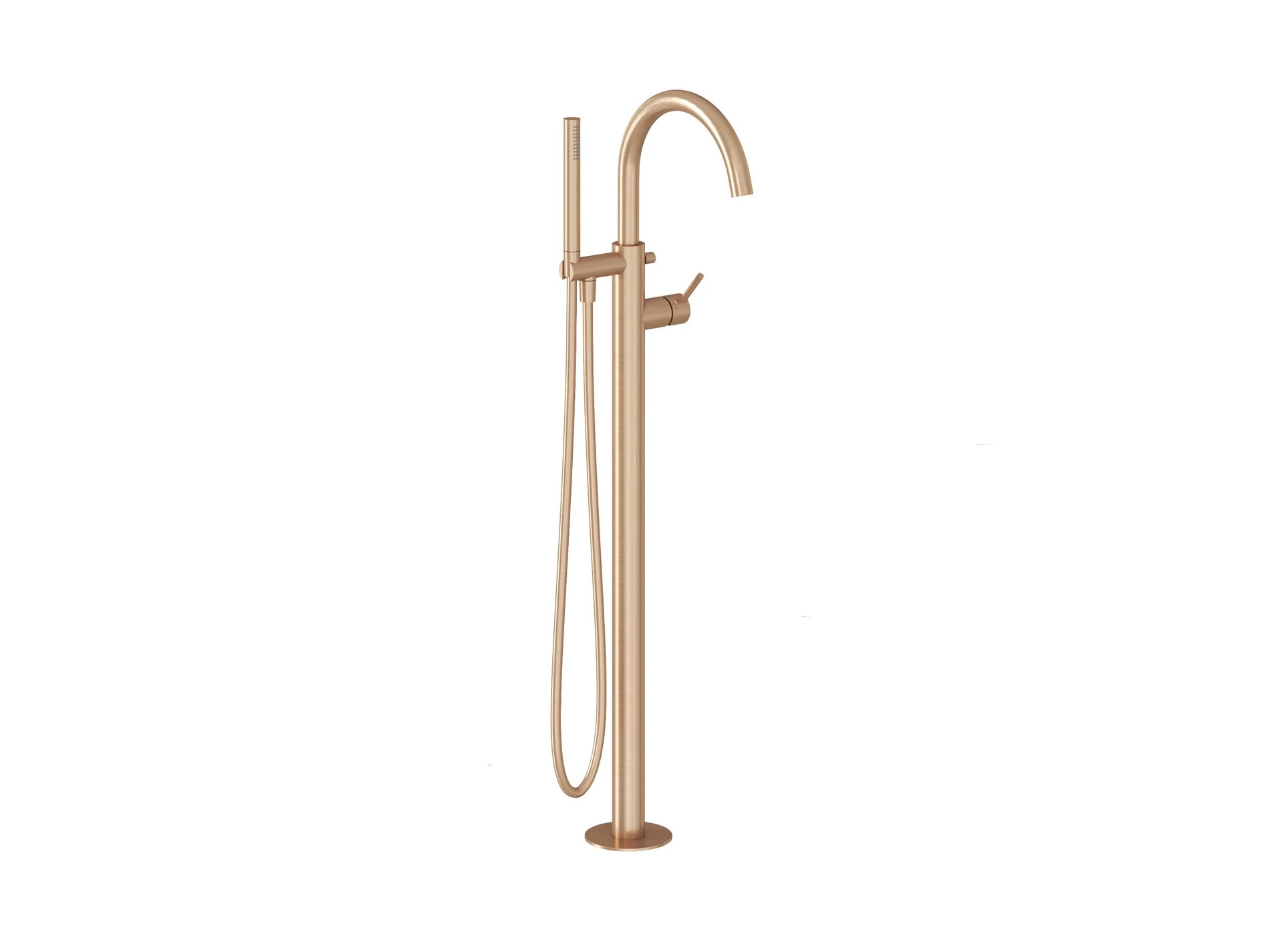 RAVAK Espirit padlón álló kádcsaptelep szettel ES 080.60RGB.RB07G, Rose Gold Brushed