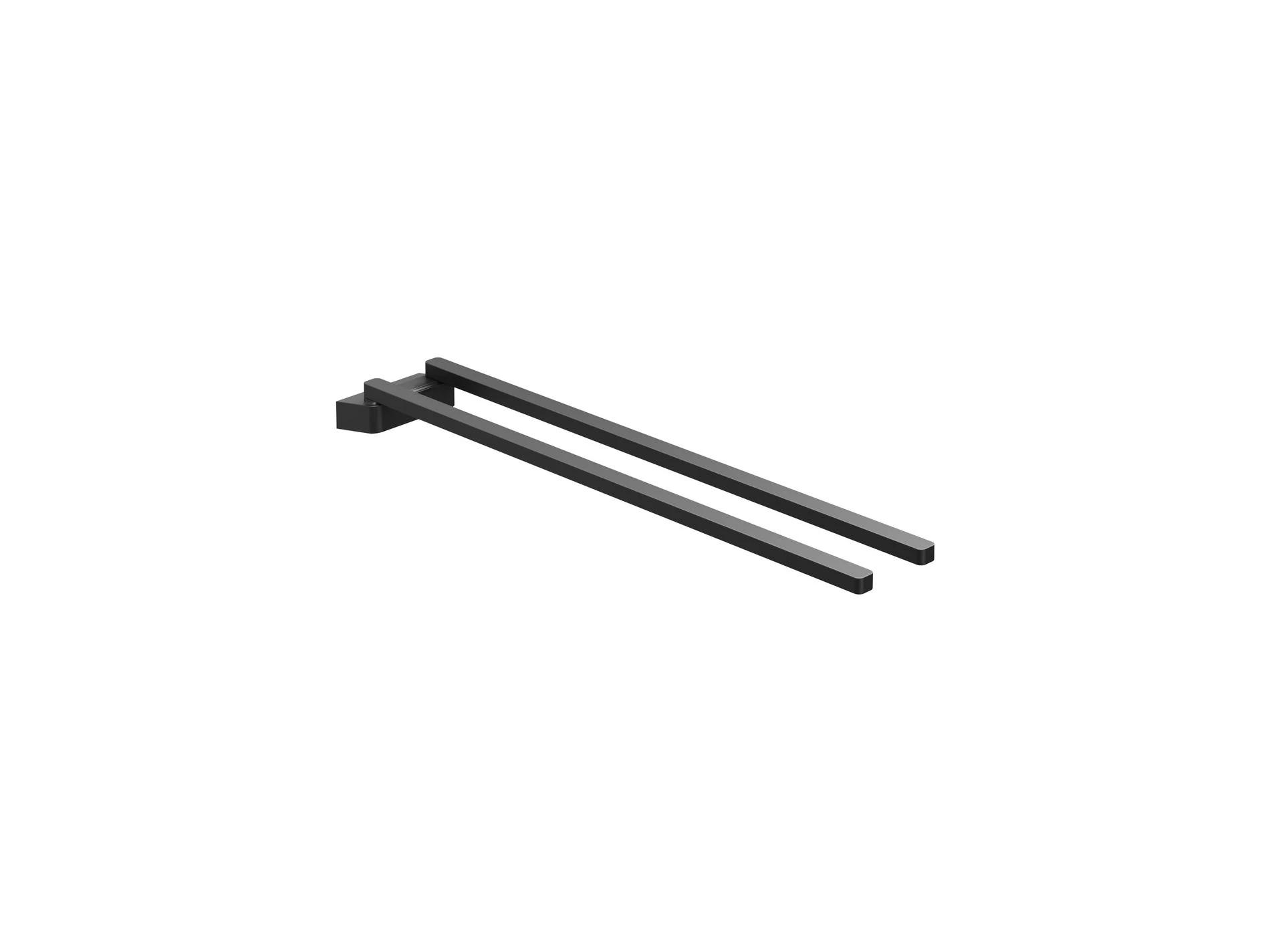 RAVAK 10° elfordítható törölközőtartó 42 cm TD 340.20BL, fekete