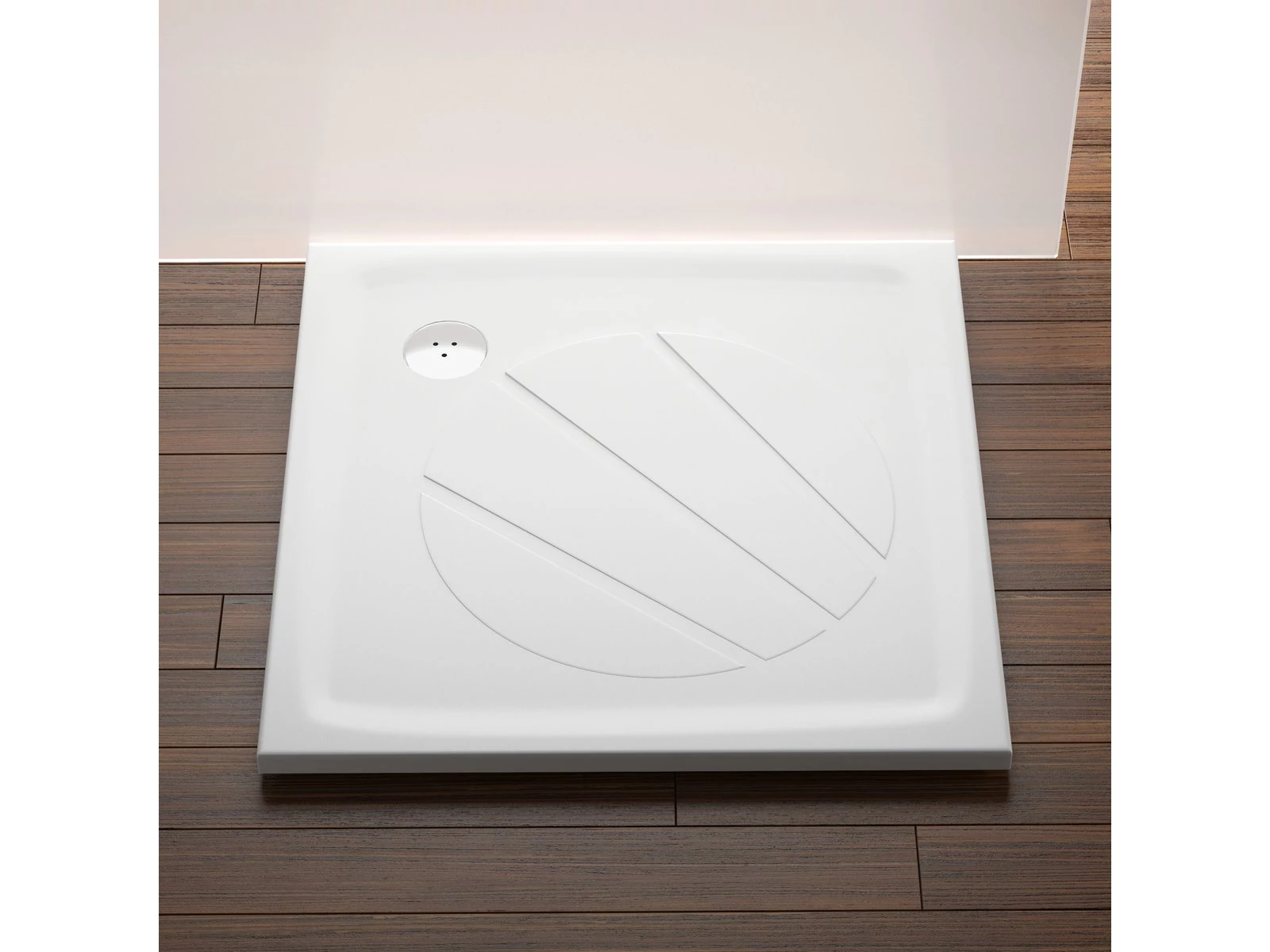 RAVAK Perseus Pro 90x90 zuhanytálca (fehér)