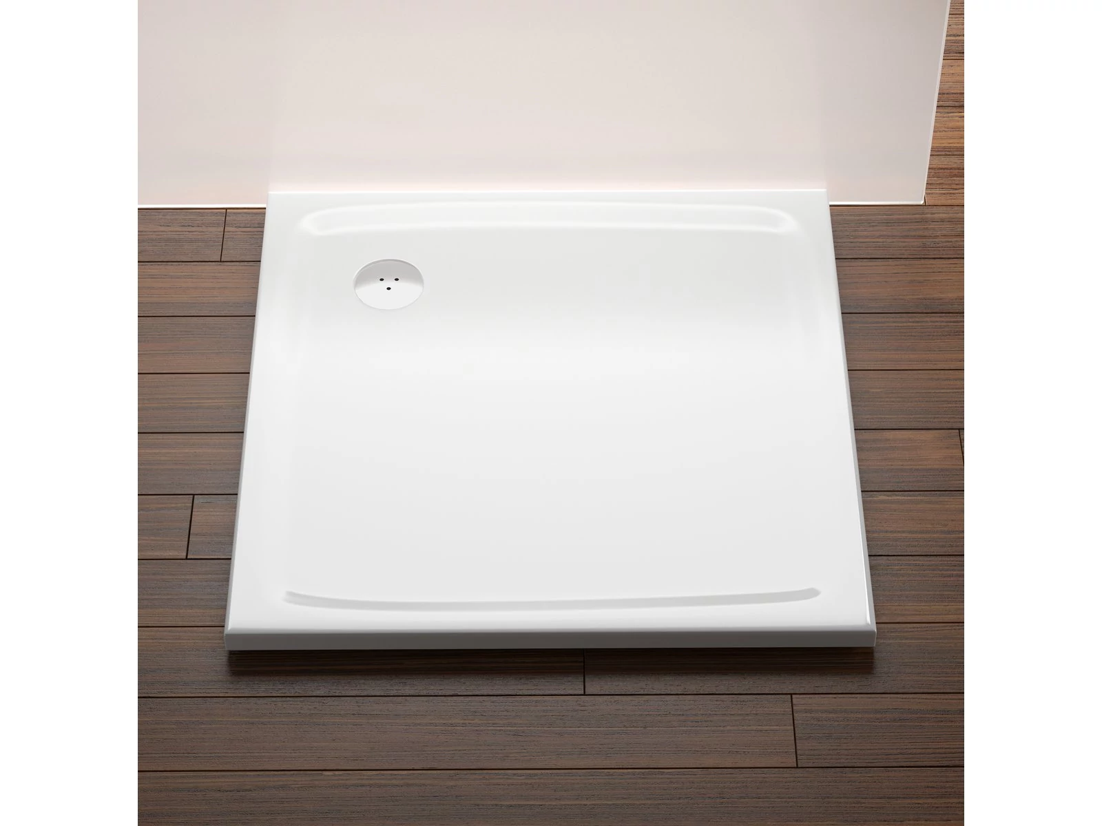 RAVAK Perseus Pro Flat 90x90 zuhanytálca fehér