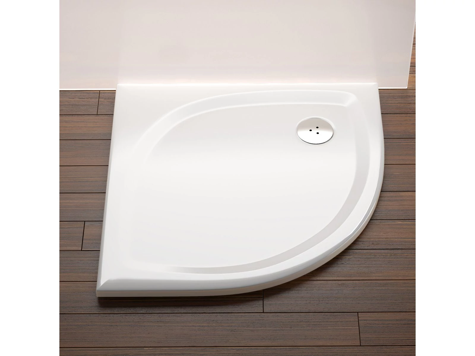 RAVAK Elipso Pro-90 Flat zuhanytálca (fehér)