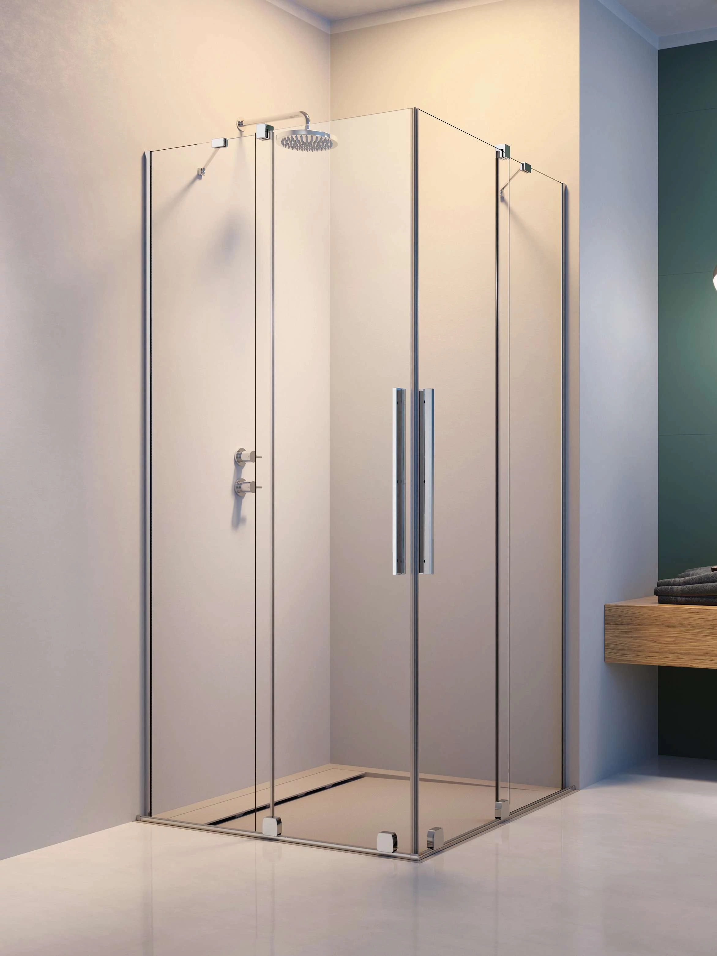 RADAWAY Furo KDD szögletes zuhanykabin 100x100 átlátszó