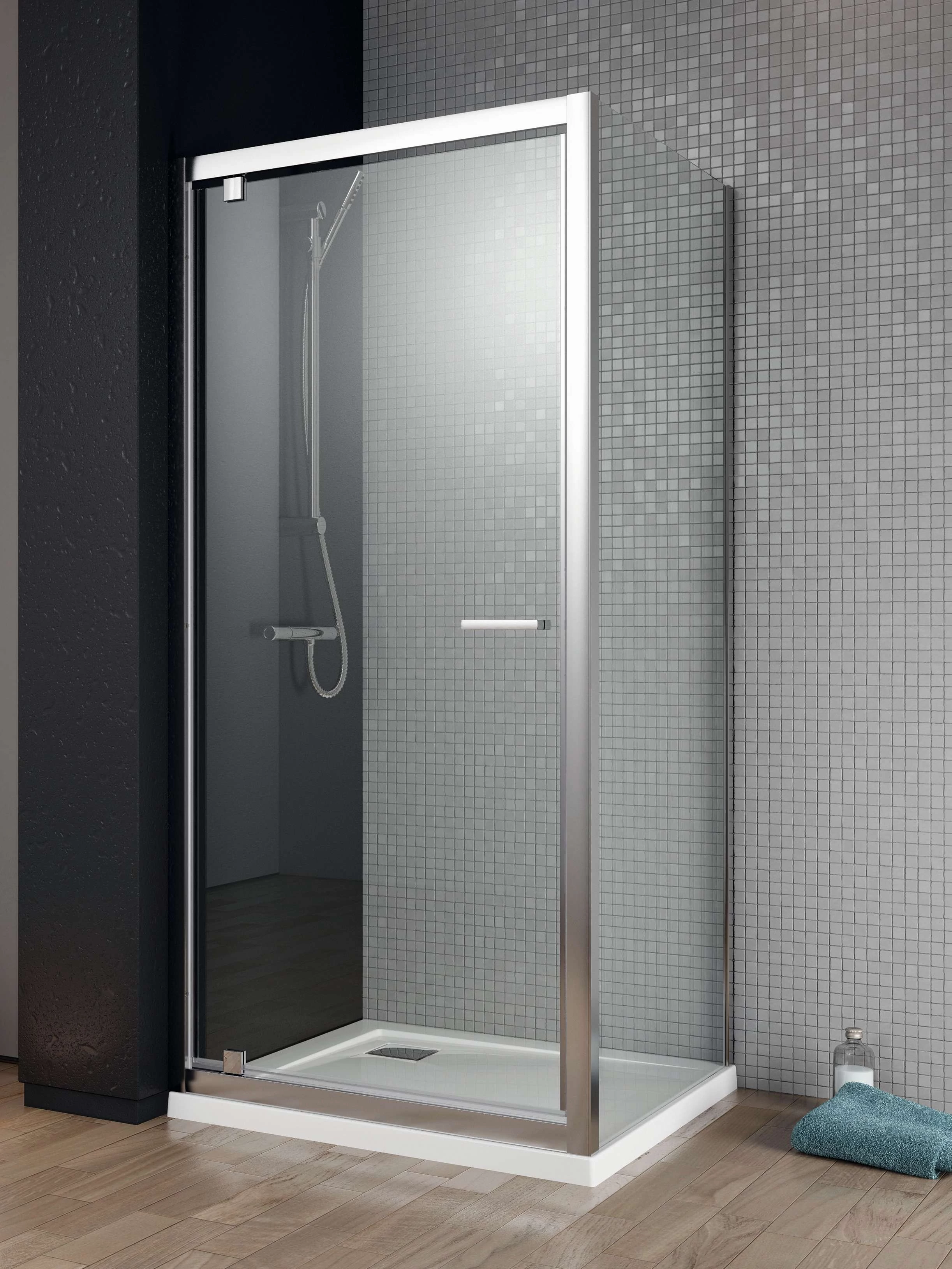 RADAWAY Twist DW+S szögletes zuhanykabin 100x100 átlátszó