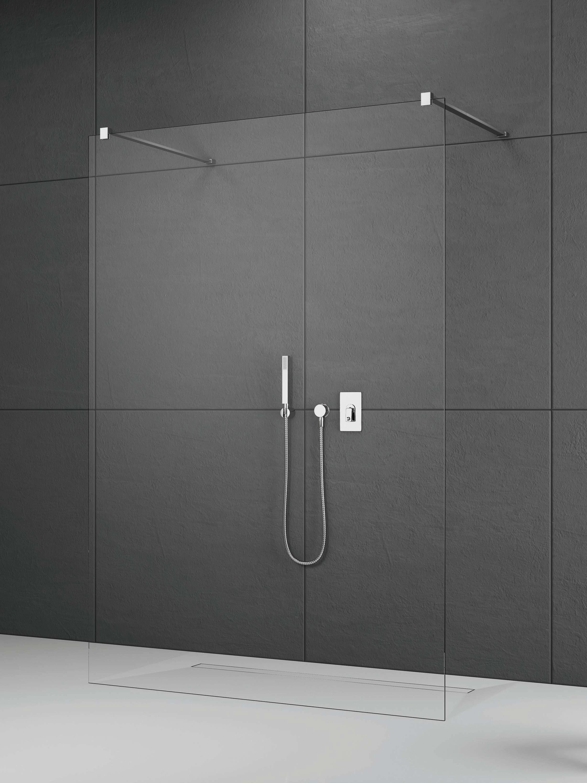 RADAWAY Modo New I Walk-in zuhanyfal 120 átlátszó