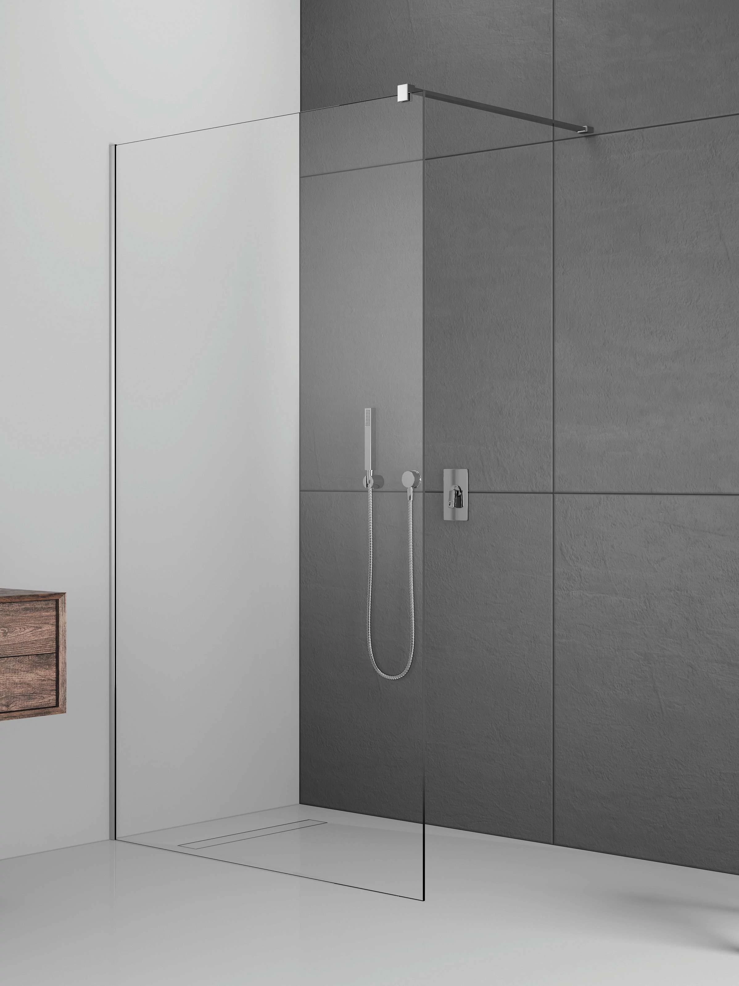 RADAWAY Modo New II Walk-in zuhanyfal 60 átlátszó