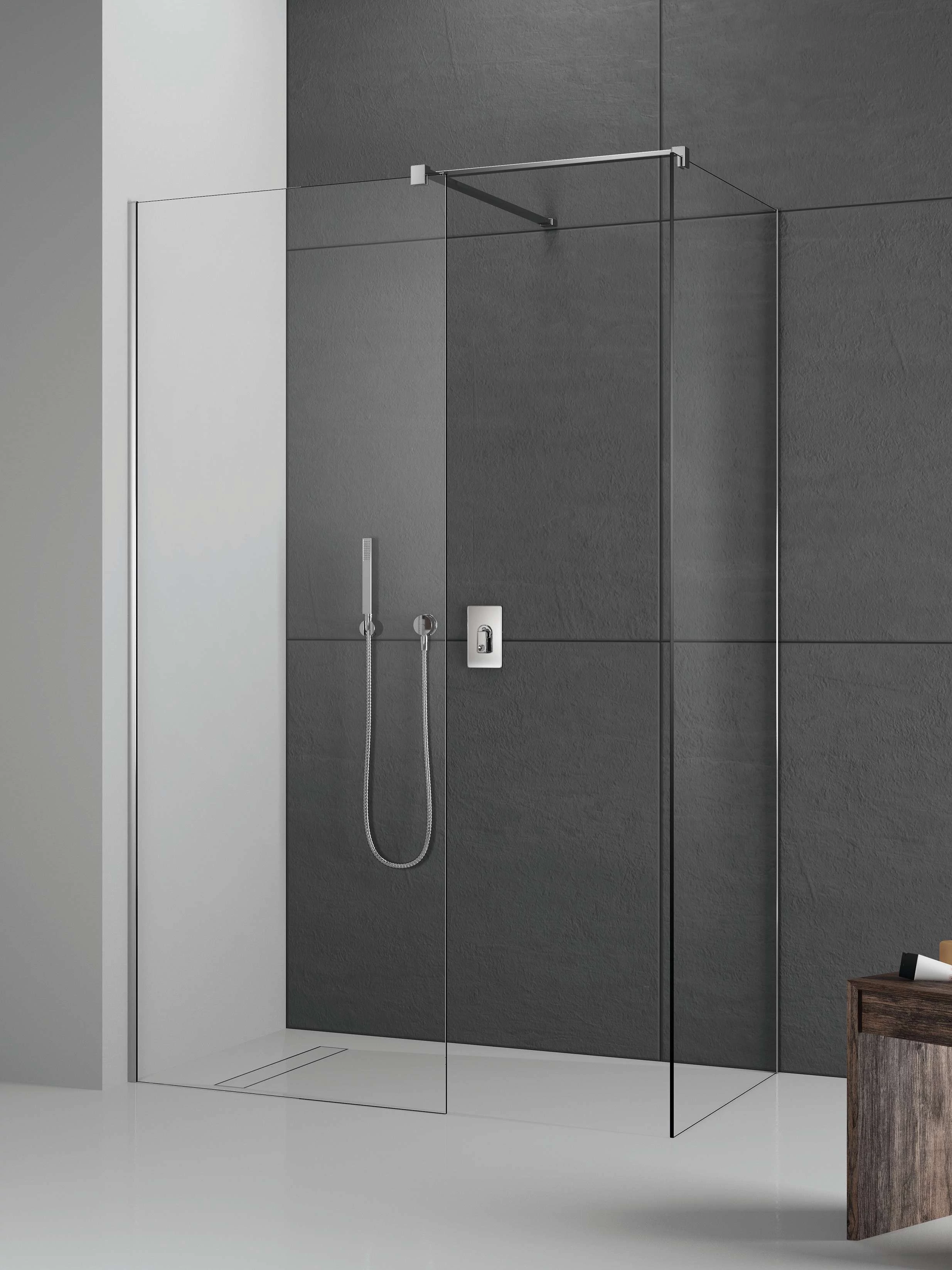 RADAWAY Modo New III Walk-in zuhanyfal 90x140 átlátszó