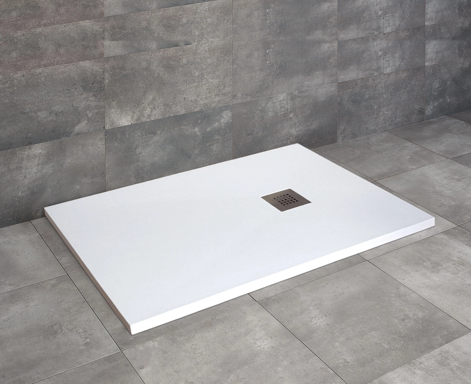RADAWAY Kios F szögletes lapos zuhanytálca 200x90 szürke