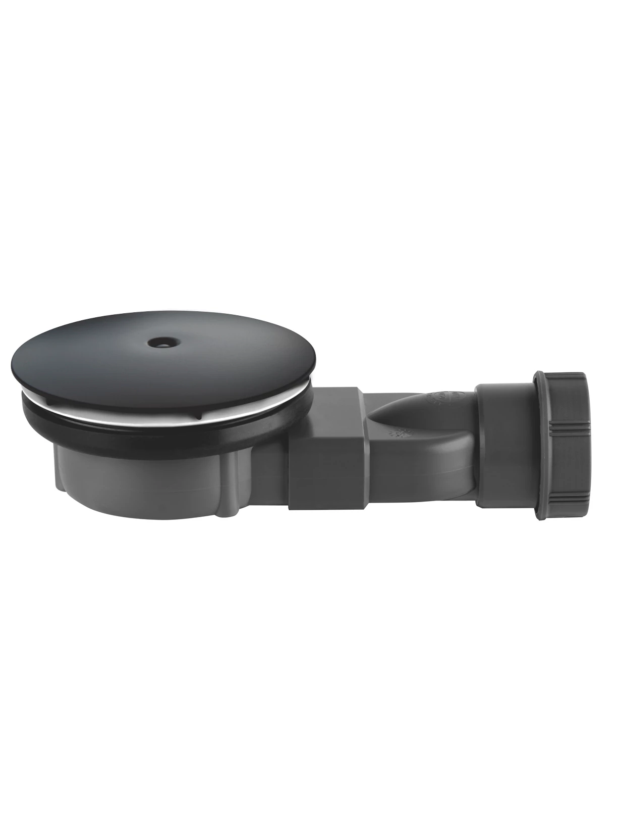 RADAWAY R400 SLIM Black fekete zuhanytálca szifon