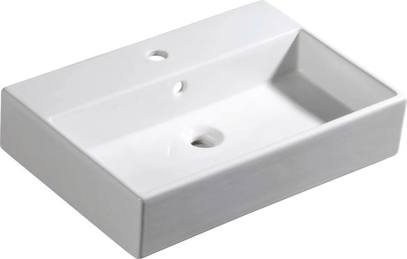 ISVEA PURITY Pultra szerelhető kerámiamosdó, 60x13x42cm