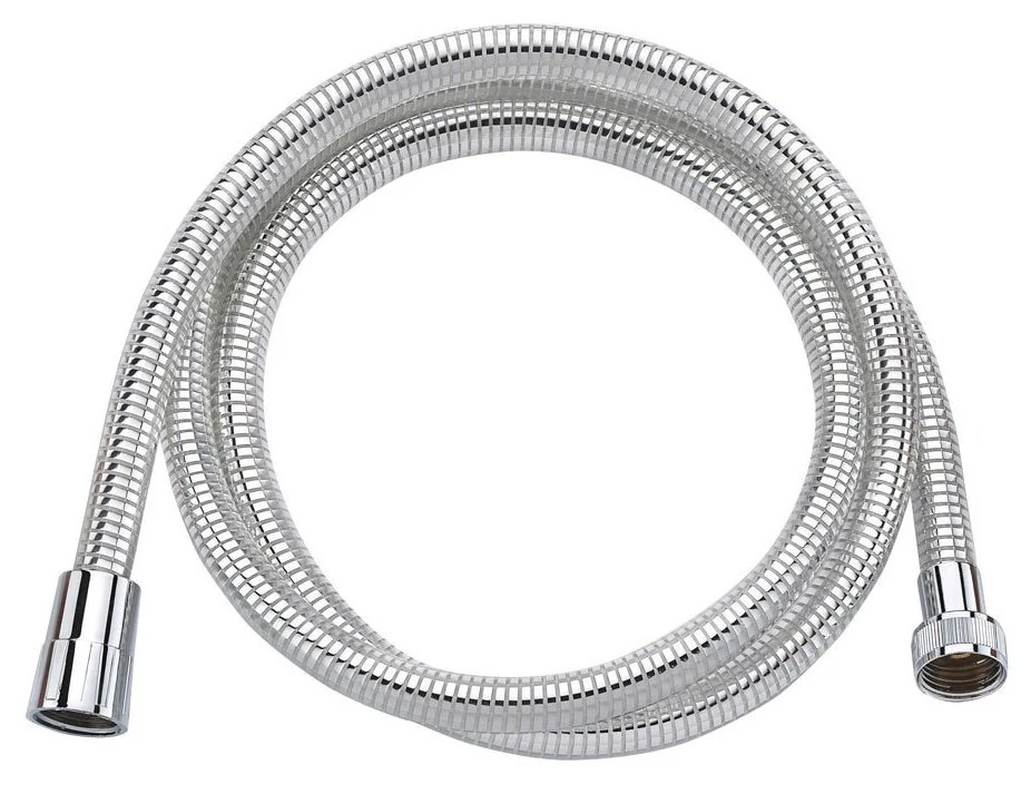 AQUALINE LASER pvc gégecső, 150cm, króm/fehér