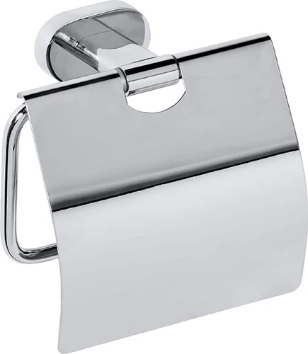 BEMETA OVAL Wc papírtartó, 125x130x60mm, króm