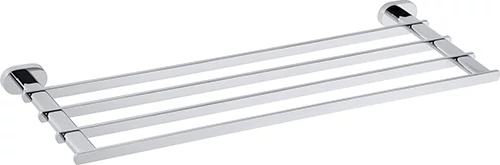 BEMETA OVAL Törölközőtartó polc, 650x30x200mm, króm