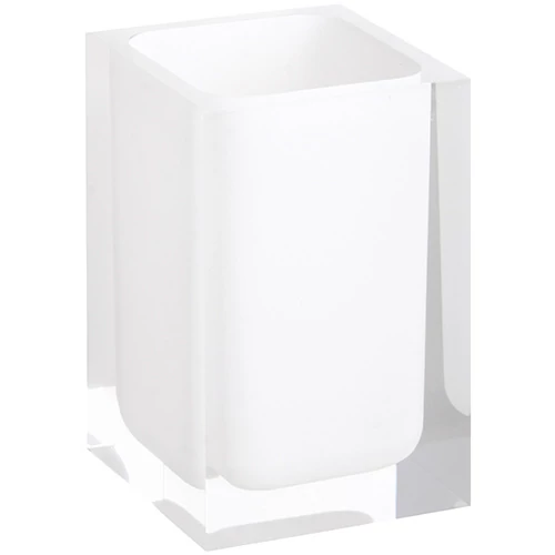 BEMETA VISTA fogkefetartó, 72x110x72mm, fehér