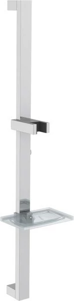 VENETA Zuhanyrúd mozgatható tartóval, 680mm, réz/króm