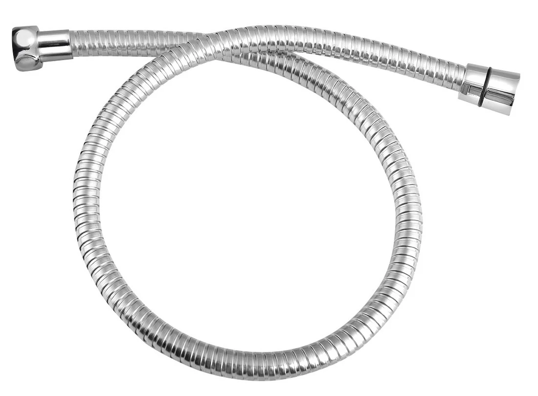 AQUALINE MINIFLEX gégecső dupla kúpos véggel, 80cm, króm