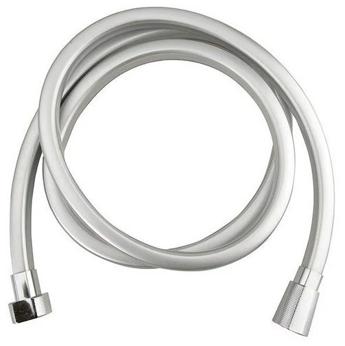 QUADROFLEX gégecső, szögletes, Antitwist, 150cm, ezüst/króm