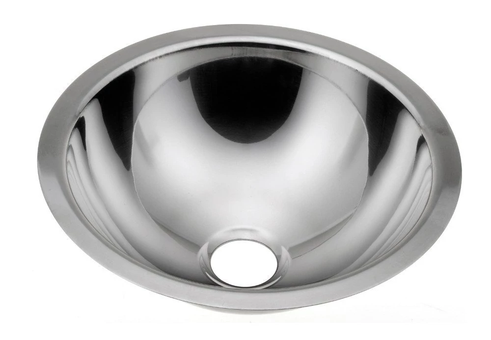 SMALL Süllyeszthető mosdó, 305x110mm, fényes inox