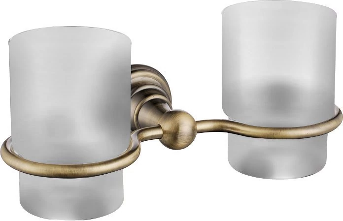 DIAMOND dupla pohártartó, bronz
