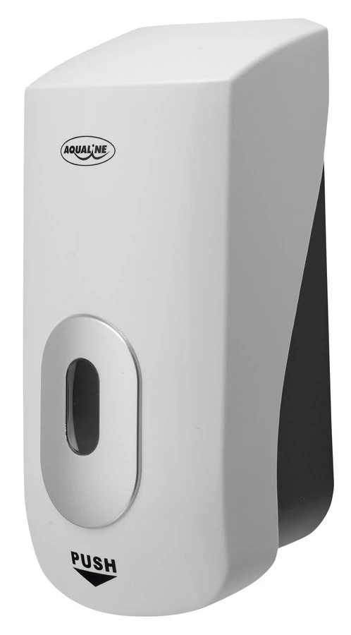 AQUALINE fali szappan adagoló, 115x245x110mm, 1000ml, fehér