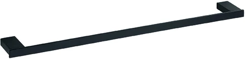 BEMETA NERO Törölközőtartó, 600x20x59mm, fekete