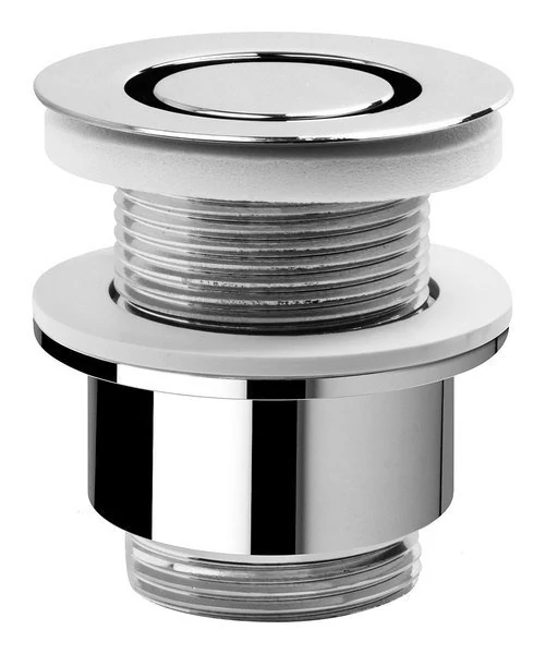 OMP TEA Mosdó lefolyó túlfolyó nélkül, nem zárható, magasság 30-45mm, réz/króm