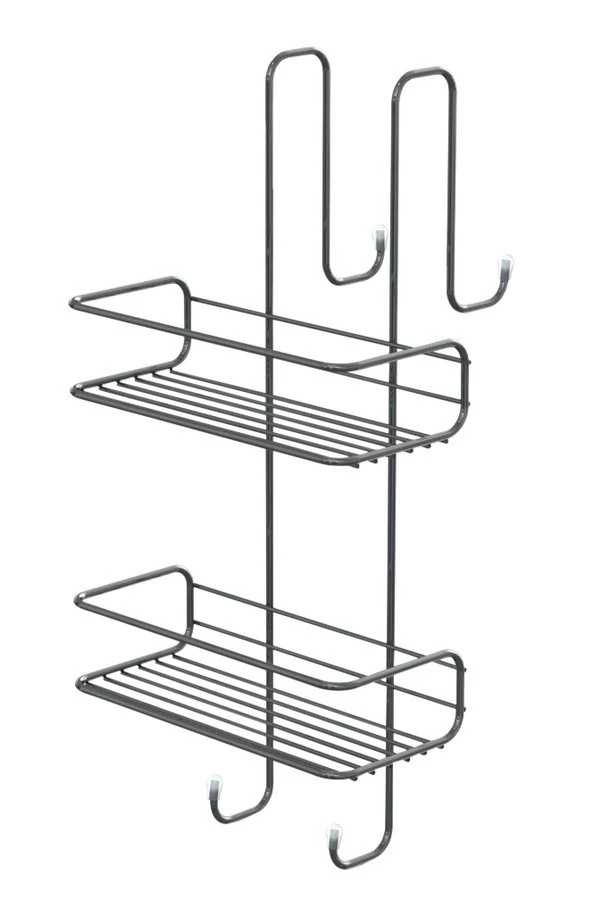 AQUALINE KRÓM LINE polc, 240x490x220mm, króm