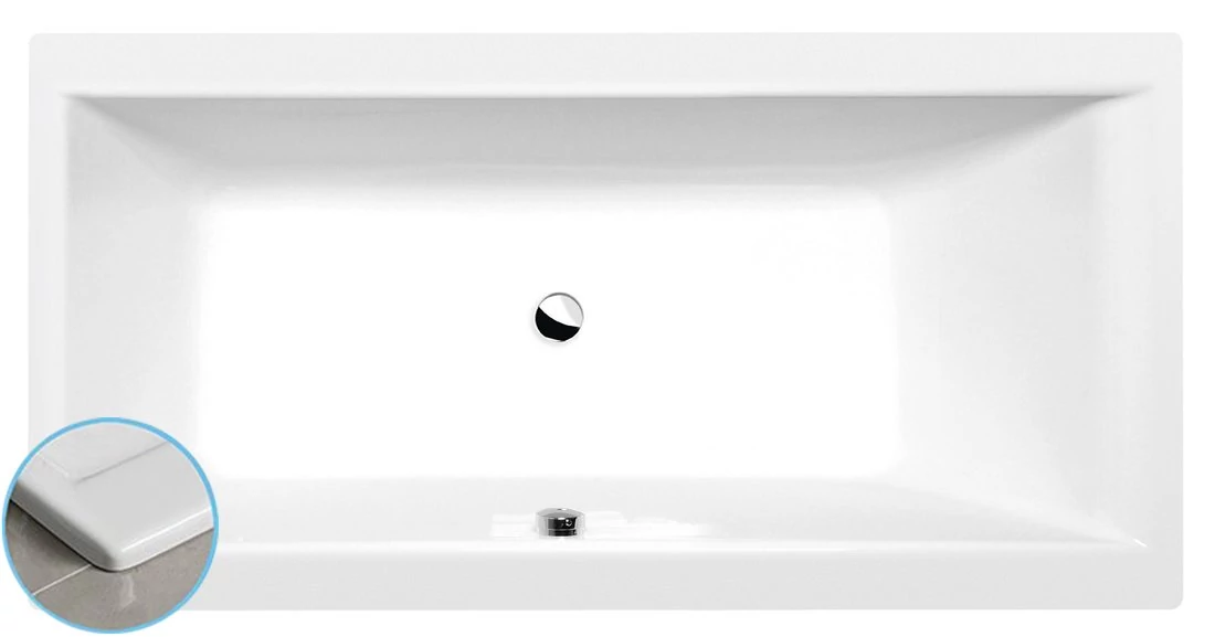 POLYSAN CLEO SLIM kád, 150x75x48cm