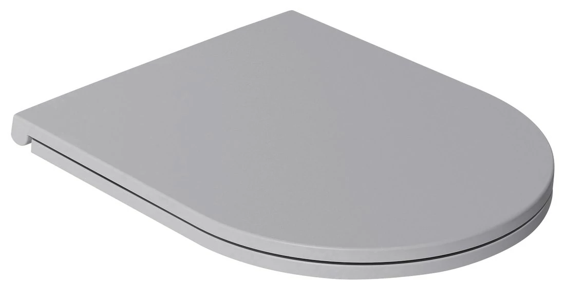 ISVEA INFINITY SLIM Soft Close WC-ülőke, szürke kő