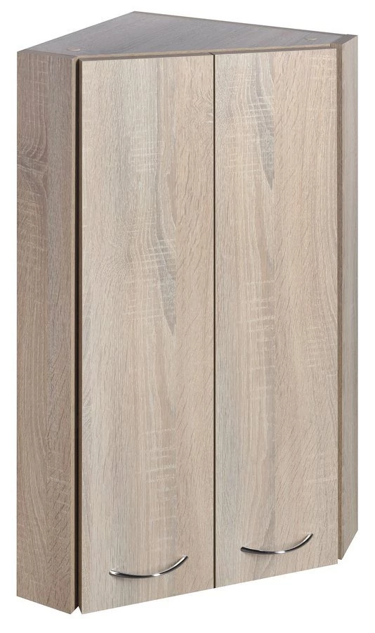 AQUALINE ZOJA sarokszekrény 35x76x35 cm, platina tölgy